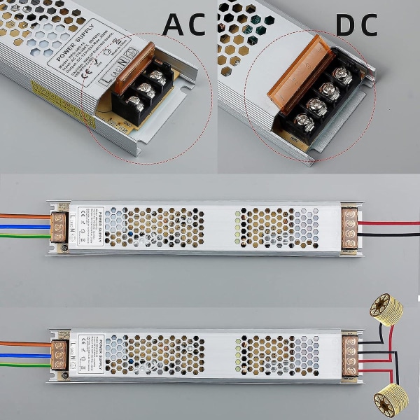 12v 300w 25a Led-ohjain, AC-Dc-kytkentämuuntaja, power , power led-sovelluksiin (hy)