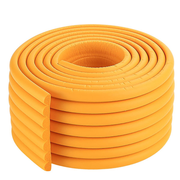 1 Rulle Isoleringstape för Utomhusrör, Väderbeständig Skumisoleringstape för Vattenrör, Kylbeständig Rörsäkerhetsskydd, Wrap Tape för Inomhus Orange