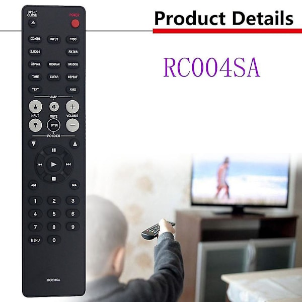 Vaihdettava kaukosäädin Rc004sa vahvistimelle Sr4003 Cd5005 Cd6006 Cd6005 Sr5004 Sr1041 Sr6004 Sr5005 Sr5003