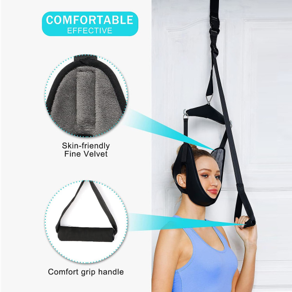 Neck Relief Hammock For Neck Pain Head Hammock For Headache Neck Support Portable Relieve Back And Shoulder Pain Without Stand