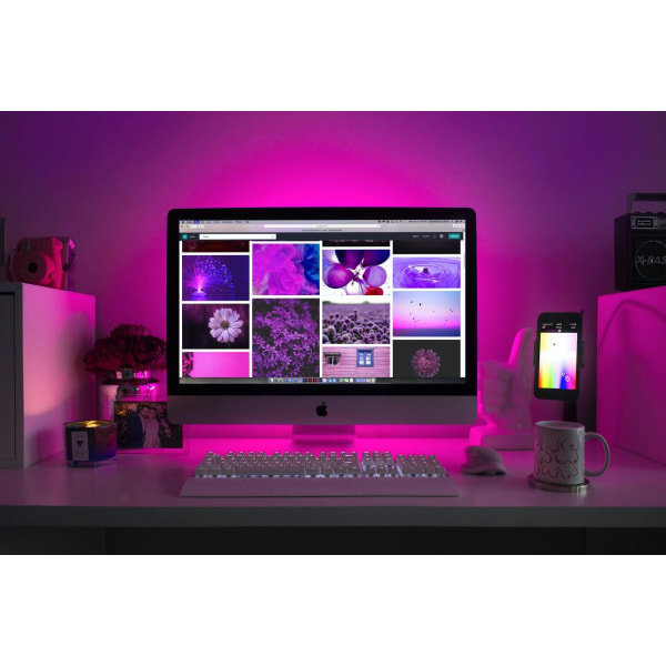 5m IP20 LED-slinga RGB SMD5050 MultiColor 1x