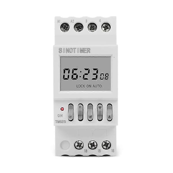 Digital astronomisk timer-kontakt indendørs timer med astronomisk ur 220V