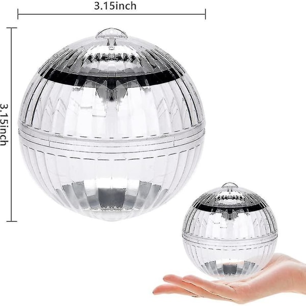 Nedsänkbar poollampa flytande LED-lampa färgförändrande solcellsflytande boll för pool trädgård hem inredning damm Hy