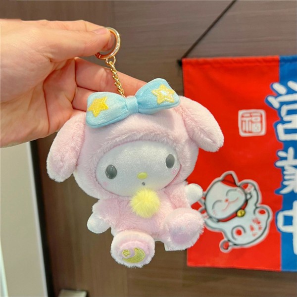 Sanrio Series Cartoon Pendant 23 cm Melody Plysch Doll Toy Present 15CM My Melody