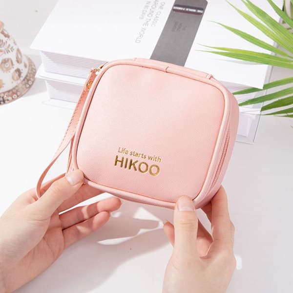 Sanitetsväskor för kvinnor Tampongförvaringsväska ROSA rosa pink