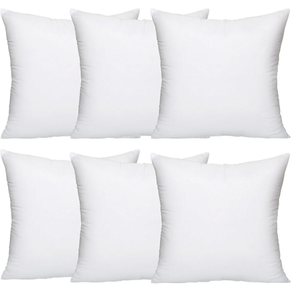Deluxe 18\" x 18\" (45cm x 45cm) premium maskintvättbar ihålig fiberfyllning med inre stoppning för extra studsande stöd C