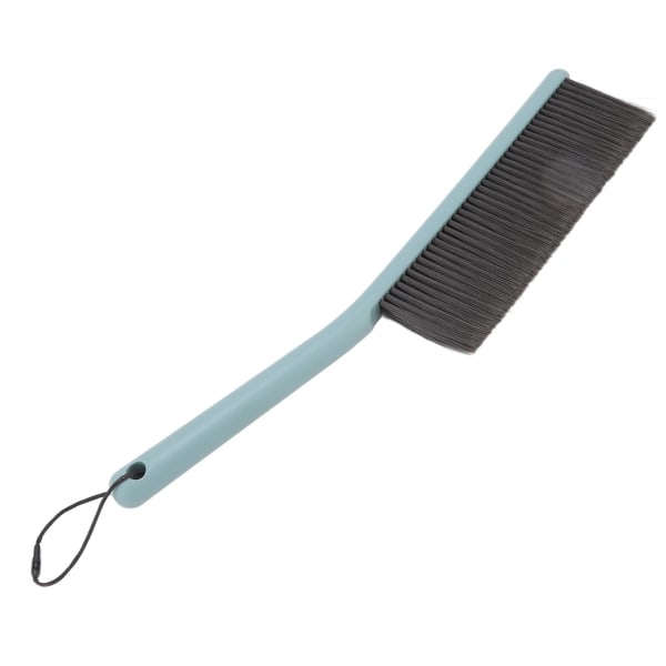 Blød børste til rengøringsbørste Letvægts blå rengøringsbørste med langt håndtag, hængende hul til senge Sofaer Tastatur