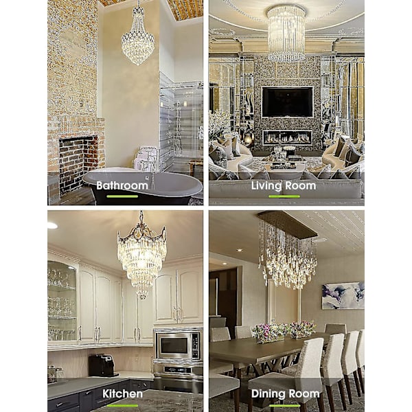 10 st 2w G9 Varmvit 3000k, LED-lampa, 25w motsvarande halogenlampa, 230v Ac 180lm, 360 bred stråle, g9-sockel [energiklass A+]