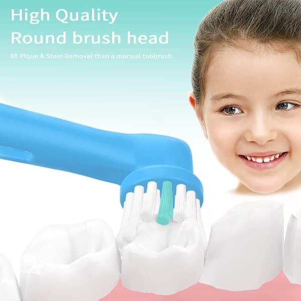 16 stk. tannbørstehoder for barn til Oral B, erstatningsbørstehoder for barn