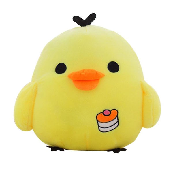 Liten gul kycklingfigur Stor fet kyckling Gul kyckling söt plyschleksak Kudde Hem 30cm