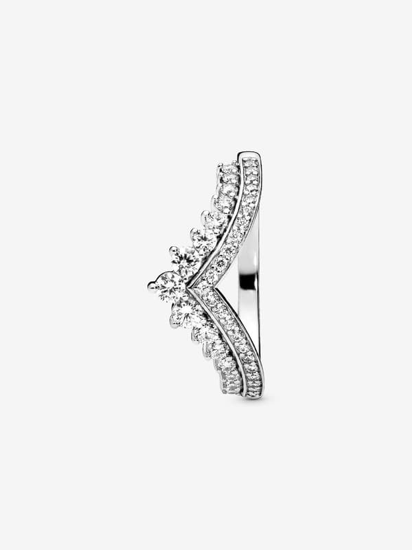 Pandora - Princess Wishbone Ring - Sterlingsilver Circumference: 54mm