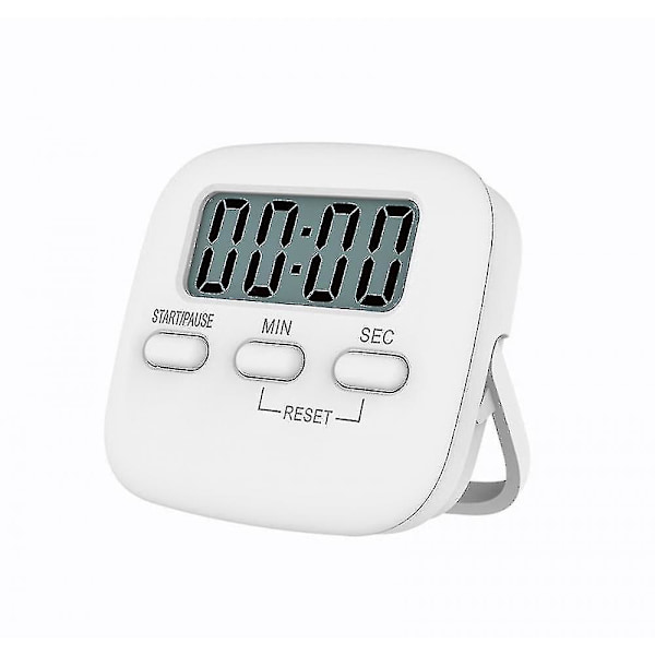 Stoppeklokker Stor Magnetisk Lcd Digital Kjøkken Nedtellingstimer Stoppeklokke Alarm Med Stativ Kjøkken Timer Praktisk Matlagingsalarmklokke