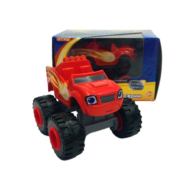 Super Stunts Truck Nickelodeon Blaze og Monstermaskinene Barn Leker Racerbil Leker Red