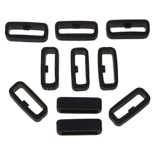 Spänne Fixeringsring för Garmin-Venu 2S/GarminActive S/Vivoactive 4s Smartwatch Black 18mm