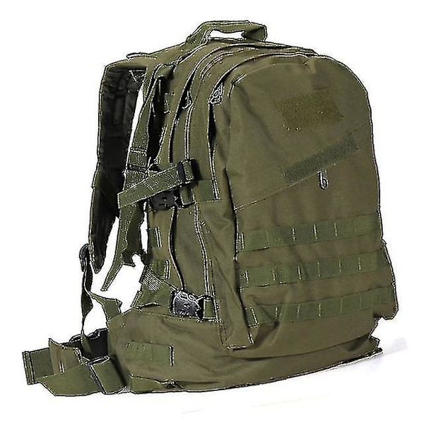 55L 3D Udendørs Sport Militær Rygsæk Taktisk Rygsæk Klatring Rygsæk Camping Vandring Trekking Rygsæk Rejse Militær Taske Armygreen