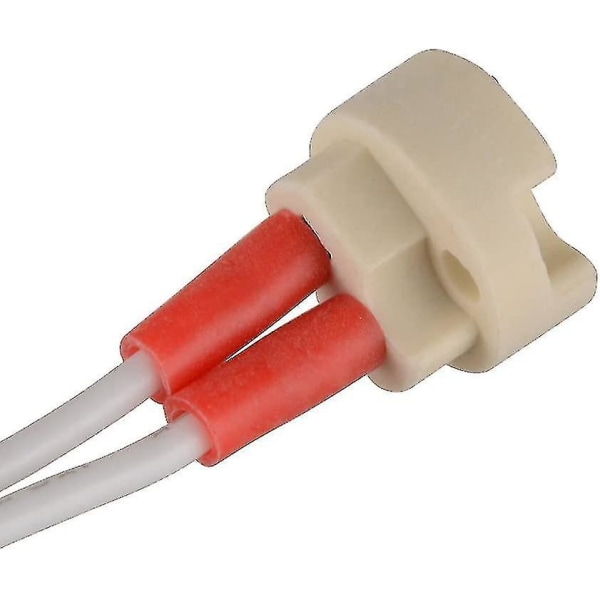 6 stk. Mr16 lampefatning, 16 cm stikadapter til Mr16 Gu5.3 keramisk CFL halogenpære [energiklasse A+]
