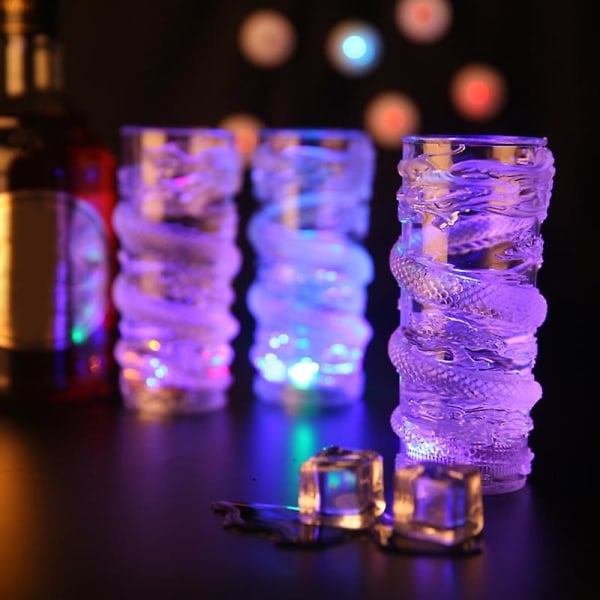 285 ml Dragon LED blinkende farveskift Vand aktiveret lys øl vin kop krus