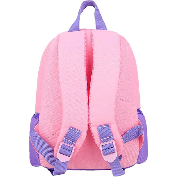 Lasten taapero esikoulu matkareppu päiväkoti Cool Cute Cartoon reppu reppu Yksisarvinen Violetti reppu Kirjakassi tytöille pojille vauva Unicorn Purple