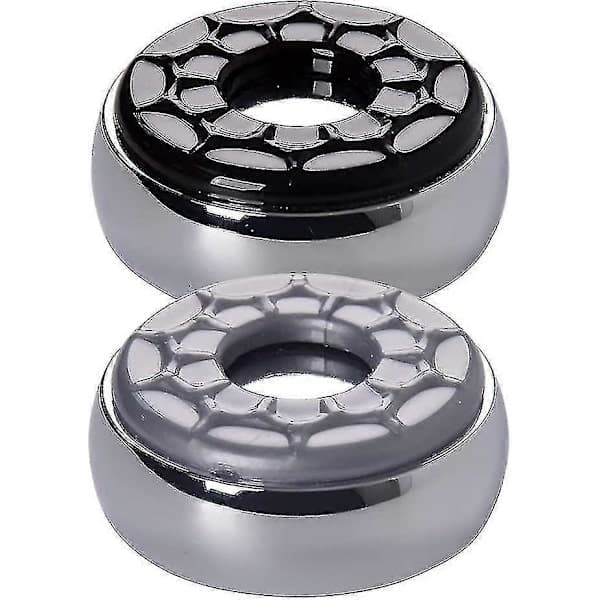 Shuffleboard Pucks 2-1/8\" (53mm), Sæt med 8 (grå og sort)