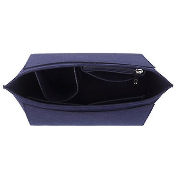 Huopapussi sopii Longchampin käsilaukun vuorauslaukkuun Huopakankainen meikkipussituki Matkailu Kannettava sisäkukkaro Organizer Tw M B style2