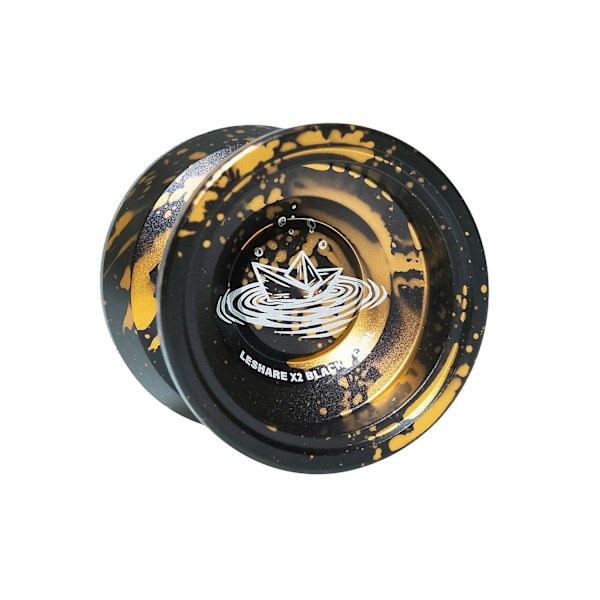 Professionell Yo-yo Oresponsiv Yoyo För Barn/vuxna Pro Aluminium Metall Yo-yo Boll För Mellanliggande Avancerad Lång Sömn Fancy Game Yoyo Black