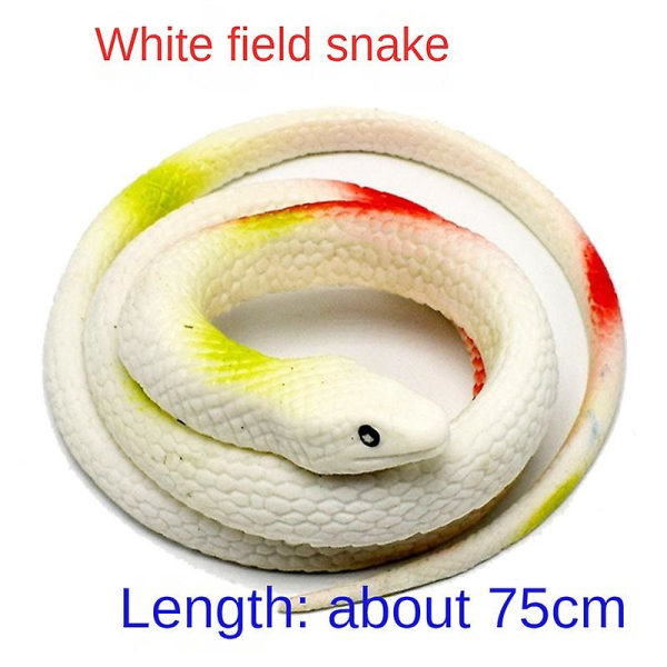 75 cm gummiormar Realistiska trickleksak Små ormar Simulation Snake Whimsy 2024 G