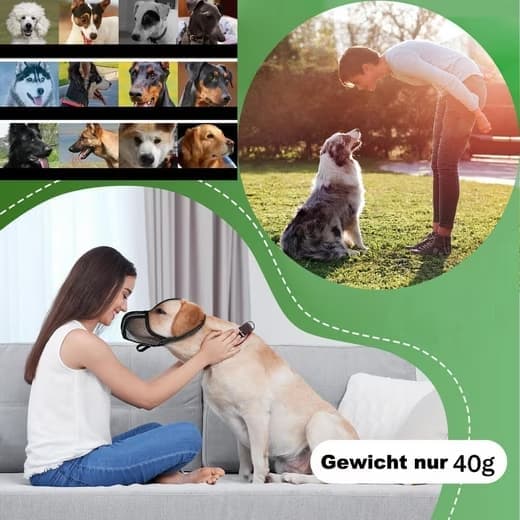 Justerbar hundemundkurv - Åndbar, reflekterende grå M Gray M