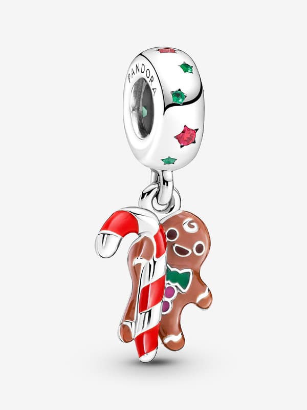 Pandora - Pepparkaksgubbe Hängberlock - Sterlingsilver