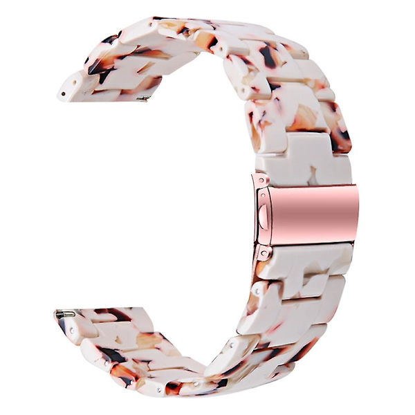 Ersättningsarmband för Garmin Vivoactive 4, 22 mm vattentätt klockarmband i harts - Nougat Multicolor Style W Garmin Vivoactive 4