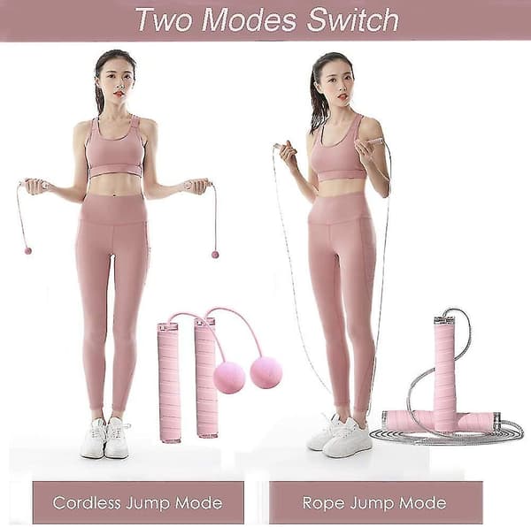 Springtov til øvelser Springtov med kuglelejer Tangle-free Ropeless Springtov Hy