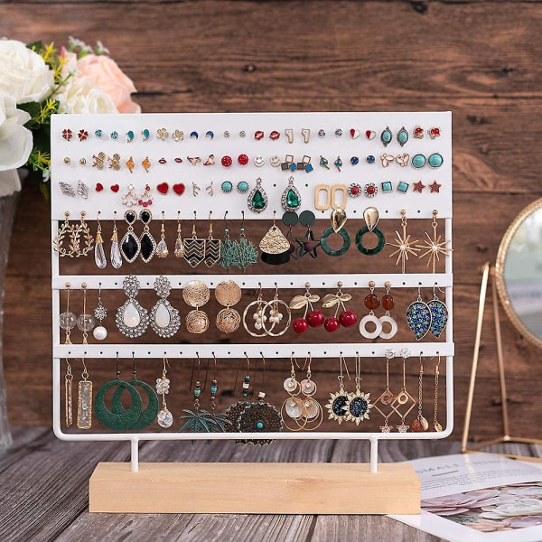 Ørepyntstativ Display Rack 3-lags Ørepyntstativ Smykkearrangør