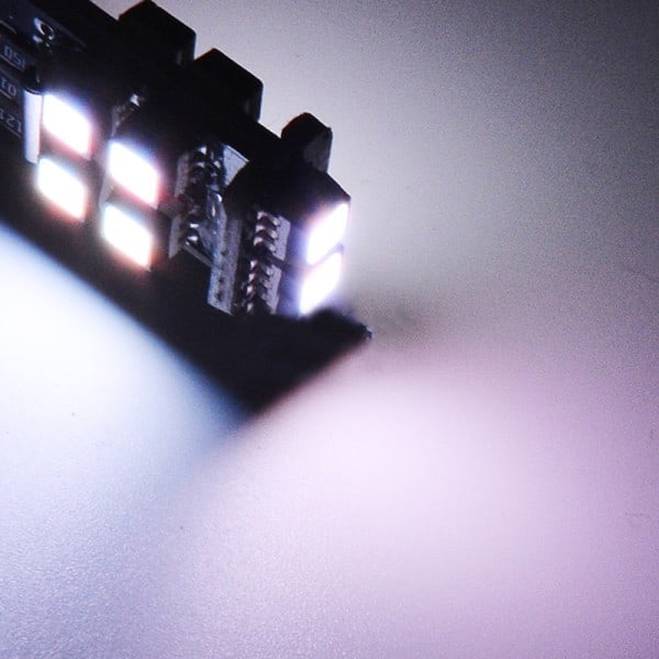 2 st RGB T10 W5W 3535 10SMD för bil LED-markering Positionsljus
