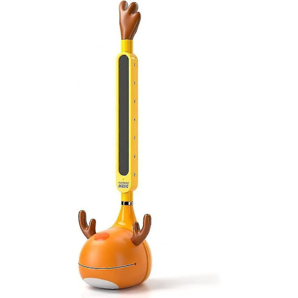 Wudaizhi Otamatone Japansk Elektronisk Musikinstrument Bærbar Synthesizer Morsomme Magiske Lyder Leker Gave Til Barn Voksne orange