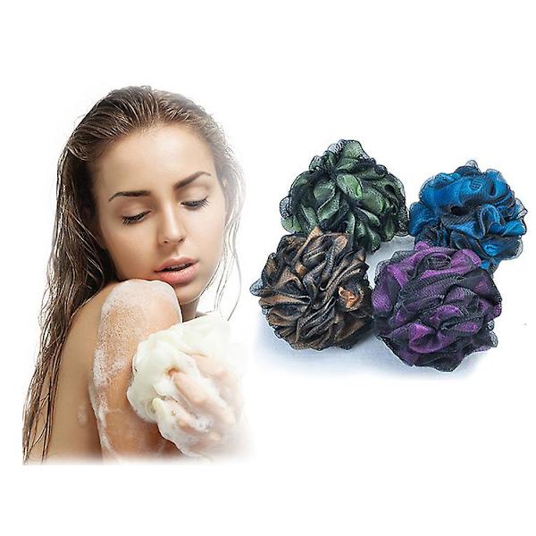 Loofah bad 4-pack (60g/st)