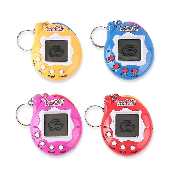 Tamagotchi-kæledyr - 90'ernes nostalgiske legetøj yellow