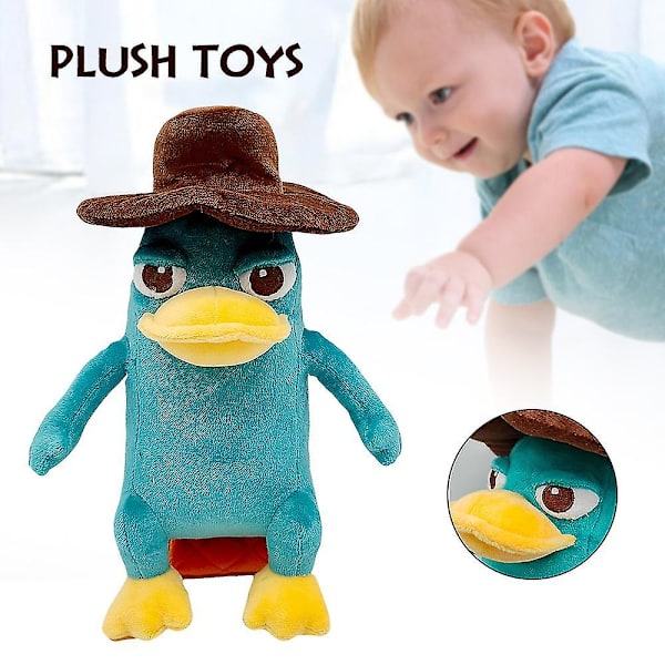 Ihana Perry The Platypus -pehmolelu Pehmeä täytetty lelu Lapsen halailu tyyny Lahja