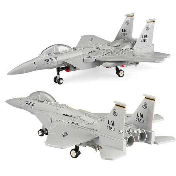 Militær Army Avion Plane Jet Warcraft J-15 Eagle Fighter Morden Warplane Sets Flymodell Byggesteiner Leker For Gutter - Blokker - 270PCS Without Box