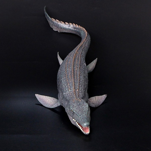 Realsitisk Stor Mosasaurus Modell Livaktig Dinosaur Modell Figur Lekesett Modell