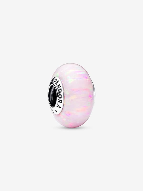 Pandora - Opaliserande rosa berlock - Sterlingsilver