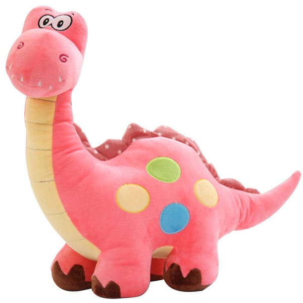 Søt kosedyr Dinosaur Leke Nydelig Nyhet Dinosaur Dukke Bursdagsgave For Barn 50X50X30CM Pink