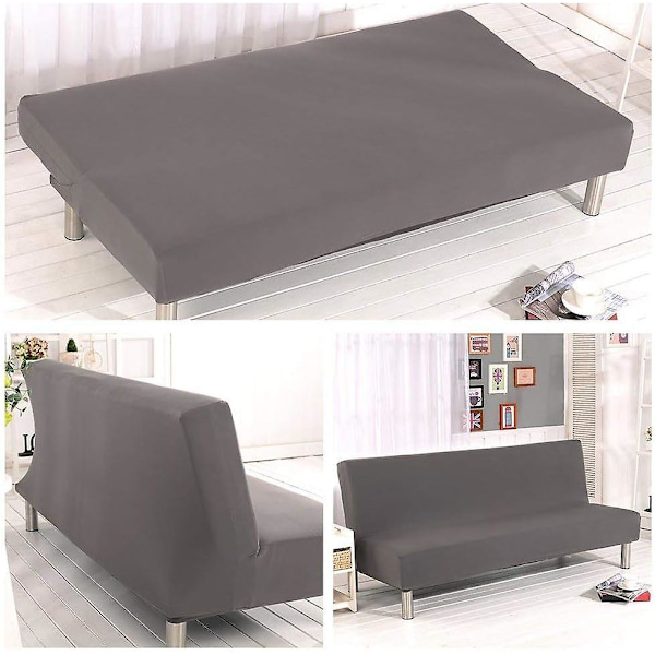 Sofaovertrekk uten armlener, elastisk sofaovertrekk for sovesofa