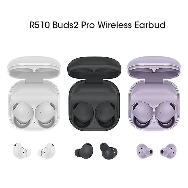 2024 nye Buds2 Pro R510 Tws ørepropper Bluetooth-øretelefoner Buds 2 Pro trådløse hodetelefoner med Hifi Stereo Mic Enc Gaming Sports