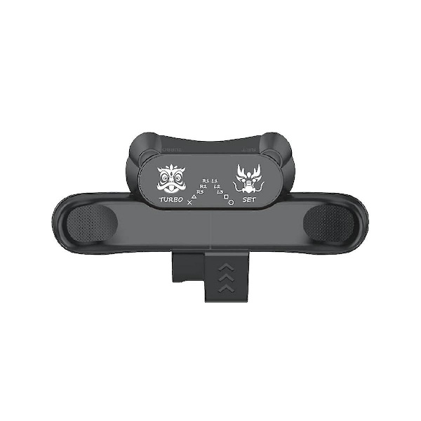 For Game Controller Back Button Attachment Dualshock4 Rear Extension Adapter Gamepad Paddle Key Wit Hy