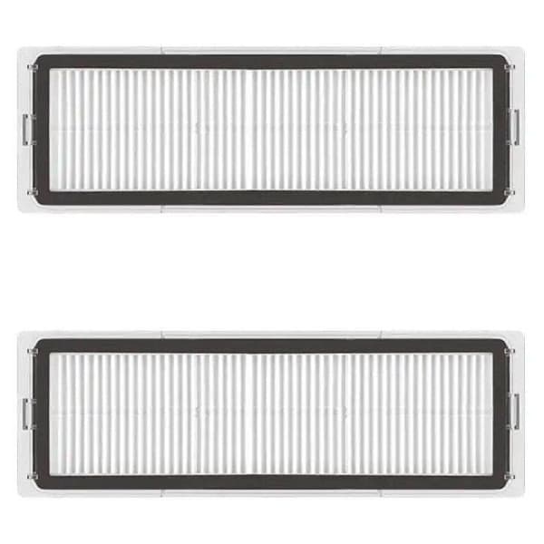 2 stk. Filter til Xiaomi MI Robot støvsuger Vacuum Mop 1C Hvid