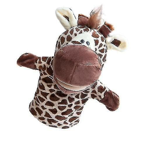 Giraff Handdocka Djur Plysch