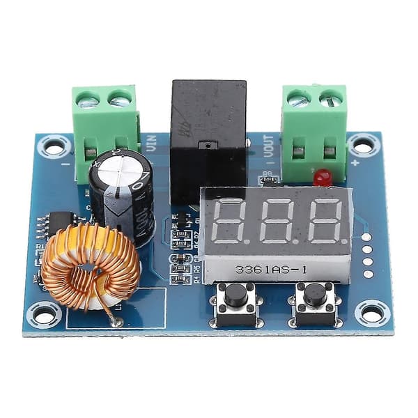 Digital LED-display Batteri Låg Spänning Koppla Bort Skydda Underspänning Modul