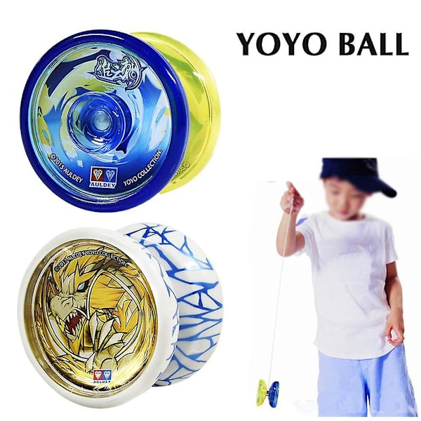 Yoyo - Barnens tecknade boll, Klassisk barndomssnurrande leksak, Cool, Responsiv, För nybörjare,