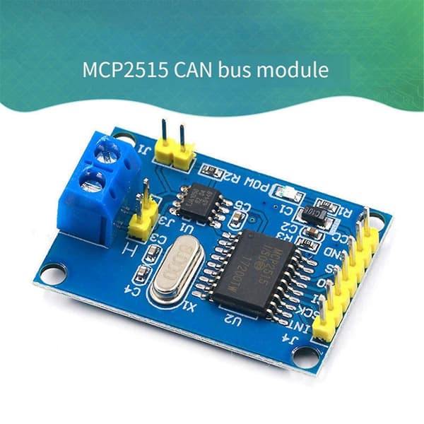 MCP2515 CAN-bussmodul TJA1050 Mottaker SPI for 51 DIY-sett Mikrokontrollerprogramrutine