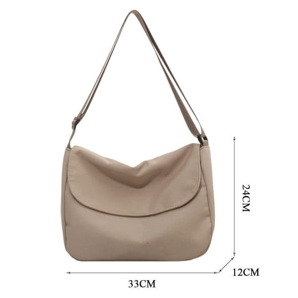 Skulderveske Messenger bag BEIGE beige beige
