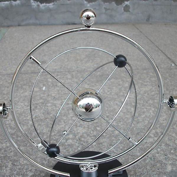 Maapallon malli pyörivä ikuinen liike-instrumentti magneettinen koriste Orbita Newtonin heilurimalli toimisto talo